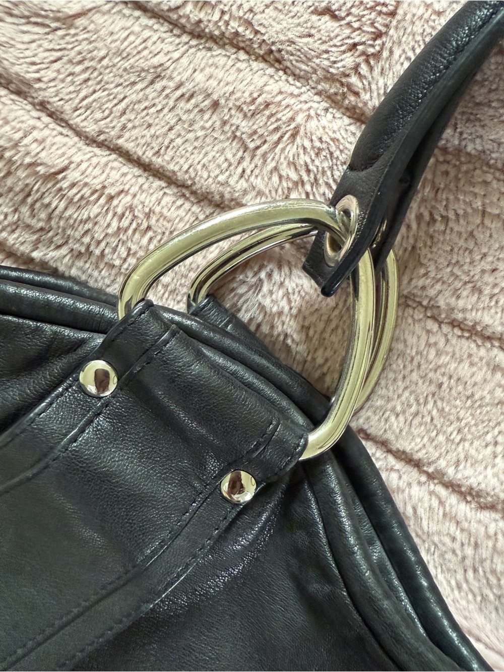 Kooba Black Leather Purse - Picture 6 of 7